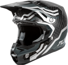 Charger l'image dans la galerie, Formula S Carbon Byte Helmet Black Carbon/Grey/Silver Sm