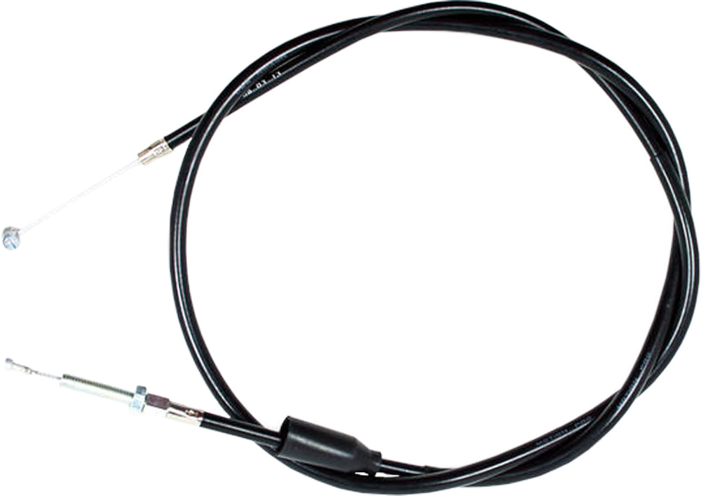 Motion Pro black vinyl clutch cable 70-4127 for motorcycle, showing the flexible cable with metal fittings.