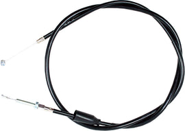 Motion Pro black vinyl clutch cable 70-4127 for motorcycle, showing the flexible cable with metal fittings.