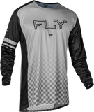 Fly Racing Rayce Bicycle Jersey Black/Grey Sm 377-051S