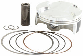 Vertex forged piston kit for Kawasaki 175-24509A, includes piston with 77.95mm diameter and standard 14.1:1 compression ratio.