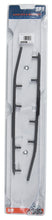 Load image into Gallery viewer, SP1 Ripper Four75 carbides for skis and runners, black and silver metal blades with mounting hardware.