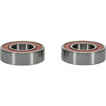 Load image into Gallery viewer, Pivot Works premium drive wheel bearing kit 22-51135P with multiple bearings and spacers for motorcycle wheel assembly.