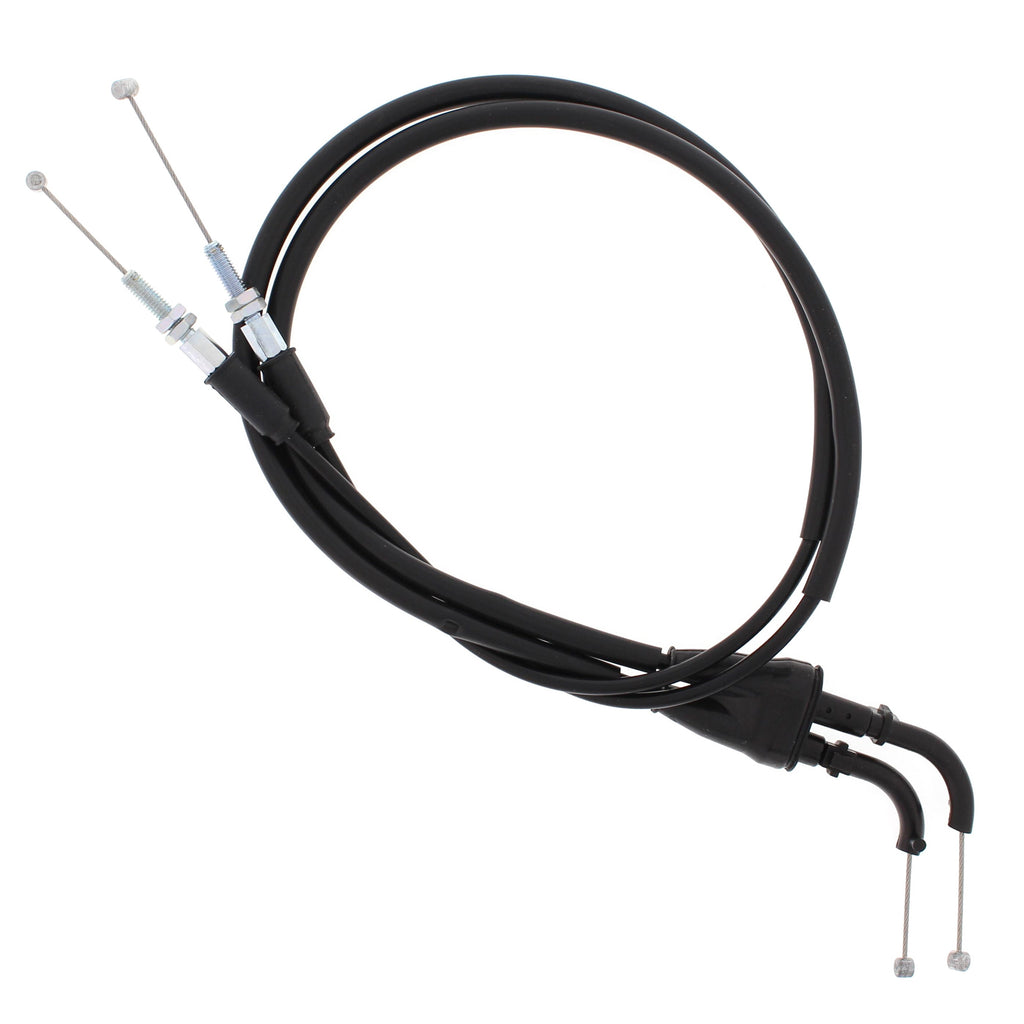 All Balls clutch cable, model 24-52044, showing the black outer sheath and metal ends, designed for motorcycle hydraulic control systems.