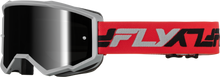Load image into Gallery viewer, Zone Goggle Red/Grey W/ Black Mirror/Smoke Lens