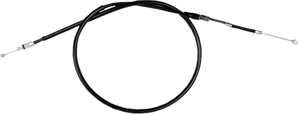 Motion Pro black vinyl clutch cable 70-2196 for motorcycle hydraulic control lines, showing the durable black vinyl exterior.