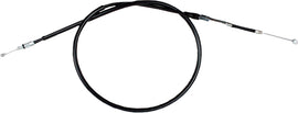 Motion Pro black vinyl clutch cable 70-2196 for motorcycle hydraulic control lines, showing the durable black vinyl exterior.