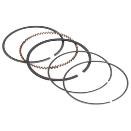 Vertex piston rings 69.46mm Hon for Vertex pistons, part 175-24257100R, showing the shiny piston ring components.