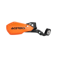 Load image into Gallery viewer, Acerbis handguard for mini motorcycles, black plastic with mounting hardware, designed to protect hands during riding.