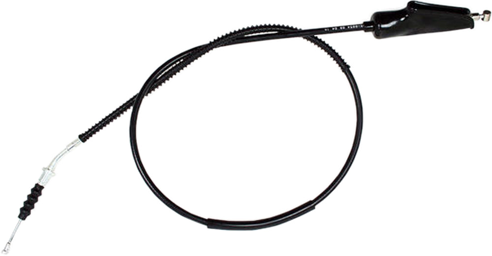 Motion Pro black vinyl clutch cable 70-5054 for motorcycle hydraulic control lines, showing the cable with protective black vinyl coating.