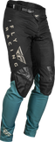 Fly Racing Radium Bicycle Pants Black/Evergreen/Sand Sz 32 376-04132