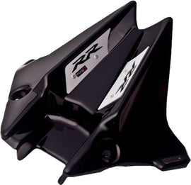 Black PUIG rear tire hugger for CBR1000RR '08 motorcycle, designed to protect the rear tire and enhance bike look.