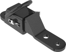 Load image into Gallery viewer, Kolpin Quad Receiver Hitch for trailer towing shown on vehicle, durable metal construction, black finish, compatible with various trailers