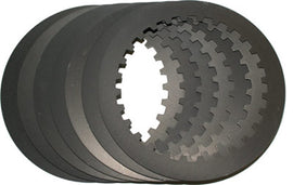 Hinson Steel Clutch Plates Kit with 7 plates, designed for high-performance motorcycle clutch systems.
