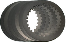 Load image into Gallery viewer, Hinson Steel Clutch Plates Kit with 7 plates, designed for high-performance vehicle clutch systems, showing metal plates stacked together.