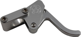 Polished Blowsion Billet Throttle Lever for jet skis, showcasing a sleek, durable metal design with detailed craftsmanship.