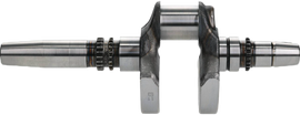Hot Rods 421-HR00126 engine crankshaft with detailed metal surface and precision machining, designed for high-performance automotive engines.
