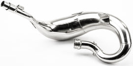Pro Circuit P/C Platinum Pipe 792-1001P exhaust system with sleek metallic finish and mounting features for dirt bikes.