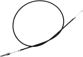 Motion Pro black vinyl clutch cable for motorcycle, featuring durable control line with protective black vinyl covering.