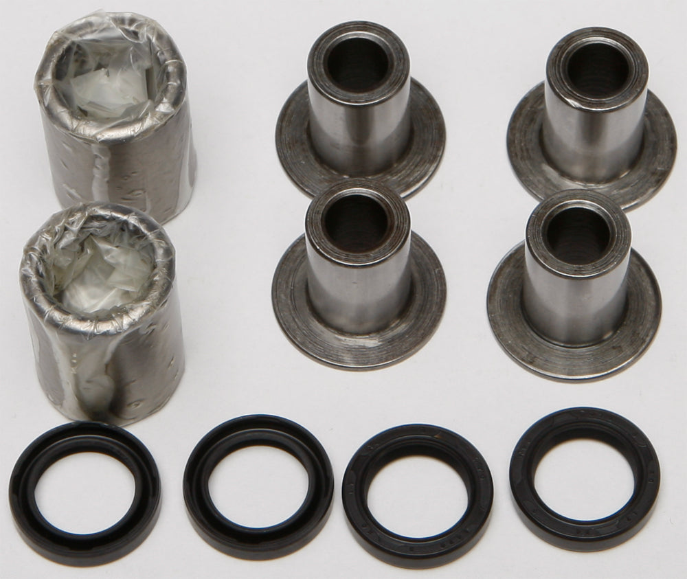 All Balls suspension lower A-arm bearing kit 243-1042 with metal bearings and components for vehicle suspension repair.