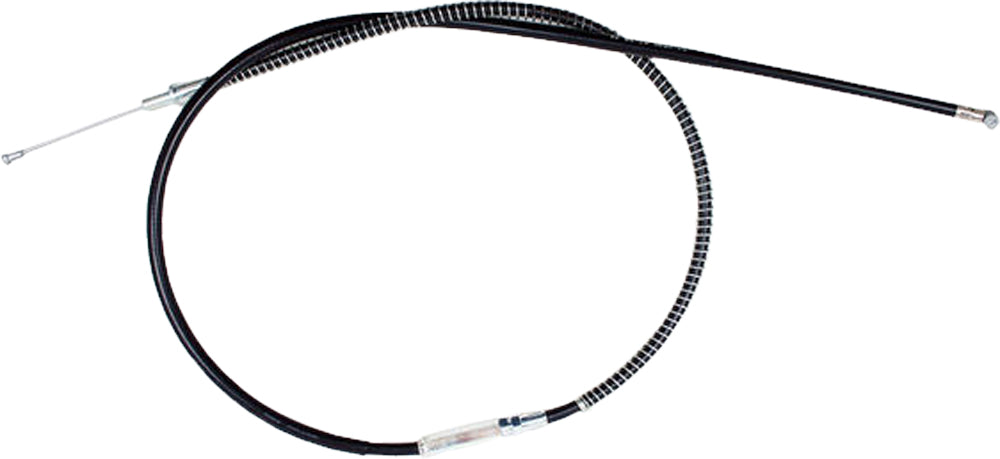 Motion Pro black vinyl clutch cable 70-3006, a durable hydraulic control line for motorcycle clutch systems.