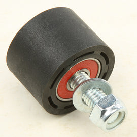 All Balls Drive Chain Roller 22-94999, close-up view showing black roller and metal links for motorcycle or ATV drive system