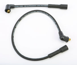 Moroso Ignition Wires Spiral Core Set for 85-96 Ford F-150, electrical engine wires with black spiral coating and connectors