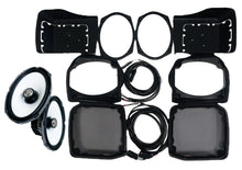 Load image into Gallery viewer, Cerwin-Vega 6x9 cut-in lid kit with SM69F4 speakers for Harley FLH bags, compatible with 2014-2023 models.