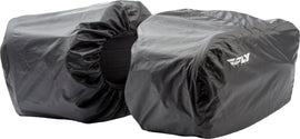 Fly Racing Grande Saddlebag rain cover pair, durable motorcycle luggage protection for saddlebags, weather-resistant and easy to install.