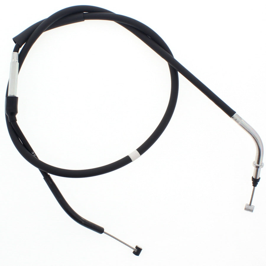 All Balls clutch cable 24-52067 for hydraulic control lines, showing the black cable with metal fittings and protective outer layer.