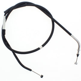 All Balls clutch cable 24-52067 for hydraulic control lines, showing the black cable with metal fittings and protective outer layer.