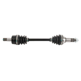 All Balls drive axle 536-0090 showing a metal drive shaft with detailed components and branding visible.