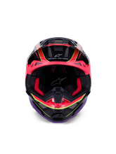Charger l'image dans la galerie, Supertech S M10 Era Helmet Pnk/Violet/Ylw Fluo Glossy Sm