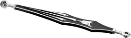 Precision Billet Ace'S Wild black shift linkage foot controls for motorcycles, featuring durable billet construction.
