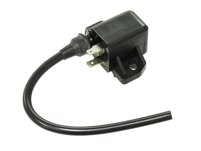 Bronco ATV ignition coil 183-2025, electrical component with wiring and connector for ATV engine ignition system.