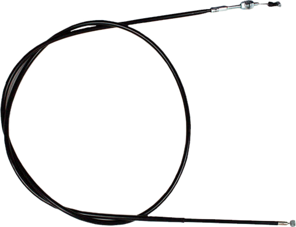 Motion Pro black vinyl reverse cable 70-2180 for hydraulic control lines, showing the flexible cable with black vinyl coating.