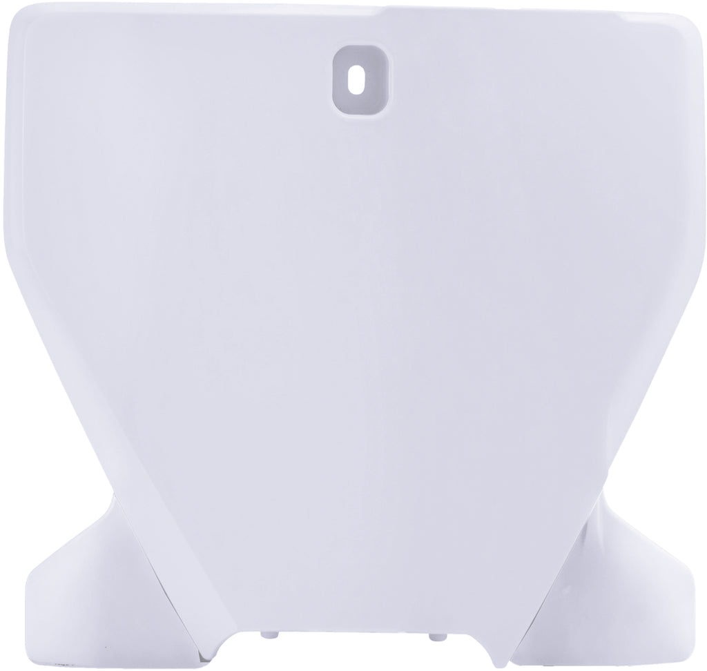 Front Number Plate White