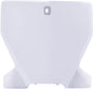 Front Number Plate White