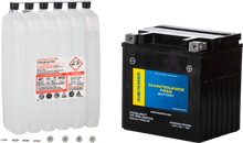 Load image into Gallery viewer, Fire Power Ctx30l-Bs-Ft maintenance-free battery, automotive 12V car battery with positive and negative terminals.