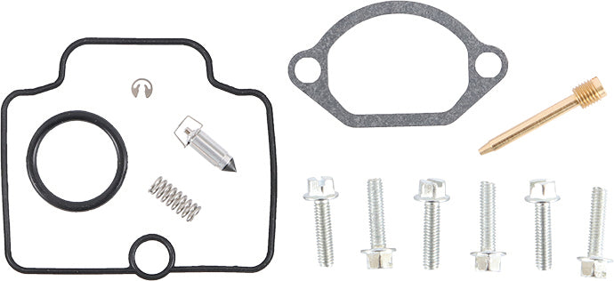 All Balls Carburetor Repair Kit 226-1518 for intake and fuel system, featuring gaskets and parts for carburetor maintenance.