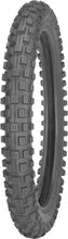 Charger l'image dans la galerie, IRC Tire GS45Z front motorcycle tire with 2.50-16 size, bias ply construction, showing tread pattern and sidewall details.