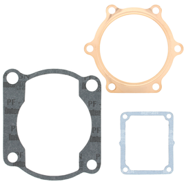 Vertex Top End Gaskets 681-0680 set showing multiple engine gaskets and seals for top-end engine repairs.