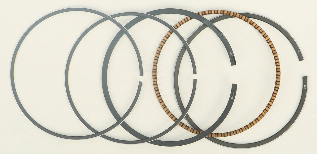 BBR 120cc Big Bore Engine Rings with precision machining, featuring metal rings and grooves for optimal engine performance.
