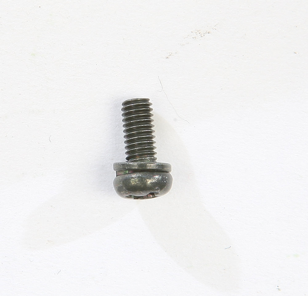 Mikuni screw with washer for intake, carburetor or fuel system, shown next to other small engine parts in the image.