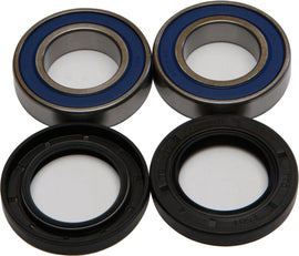 All Balls drive wheel bearing and seal kit 22-51435 with metal seals and bearings for motorcycle wheel maintenance.