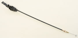 SP1 choke cable S-D S/M 12-2158, hydraulic control line with black outer sheath, flexible cable for engine choke control.