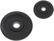 Load image into Gallery viewer, SP1 idler wheel for tracks, 5.11-inch diameter and 25mm width, durable replacement part for heavy machinery.