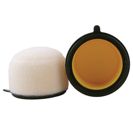No Toil Air Filter Pol Outlaw 450/525s, high-performance motorcycle air filter, clean and ready for use.