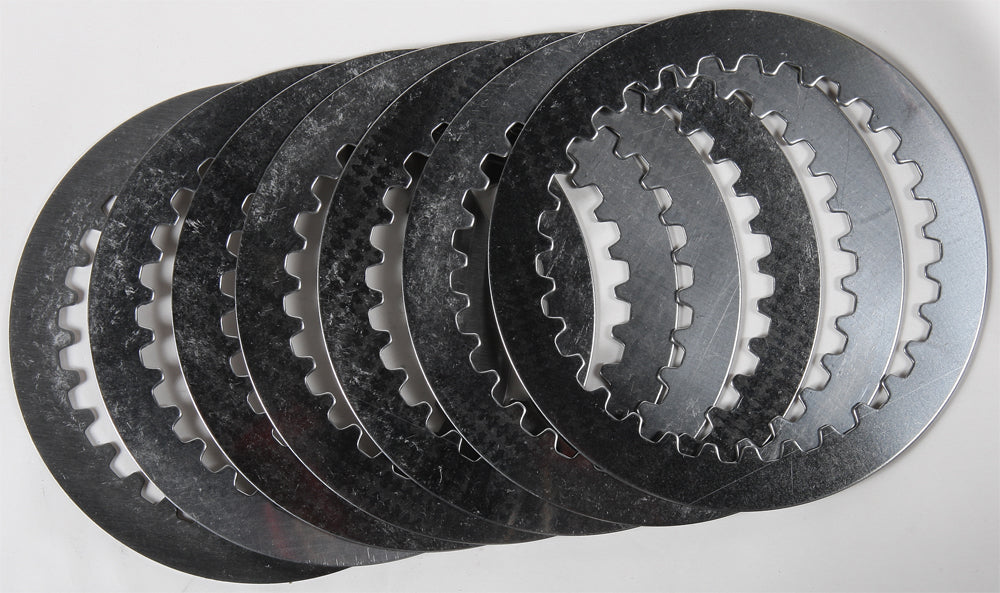 Hinson Steel Clutch Plates Kit with 7 plates, designed for high-performance automotive clutch systems.