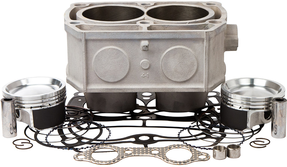 Cylinder Works engine cylinder kit with polished finish, designed for high-performance applications, featuring a 10.2:1 compression ratio.